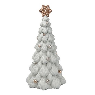 Gingerbread Village Gingerbread Cream Tree Figurine