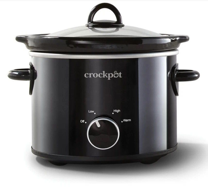 Crock-Pot SCR200-B Manual Slow Cooker, 2 Quart