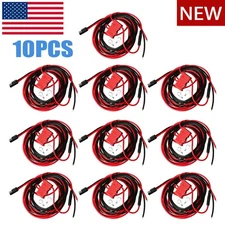 10Pcs HKN4137 DC Power Cable For Motorola PM400 CM200 CM300 CDM750 CDM1250 M1225