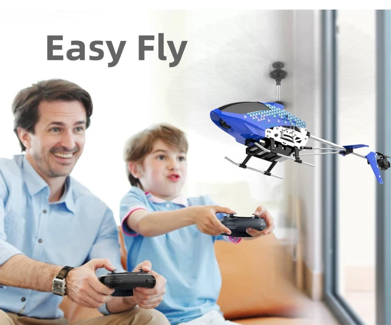 Helicóptero RC con cámara Helicóptero de control remoto para niños y adultos NUEVO Foto 3 de 4