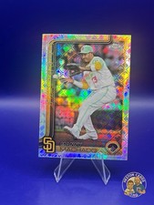 2025 Topps Chrome Logofractor - Manny Machado #53 Padres