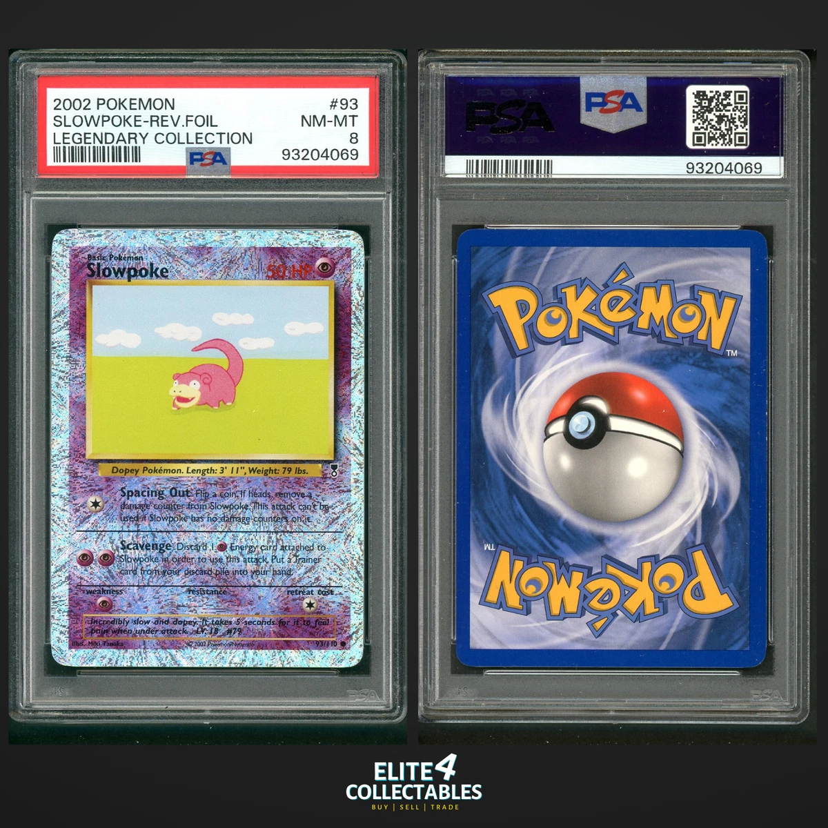 Pokémon TCG Professional Sports Authenticator (PSA) Legendary