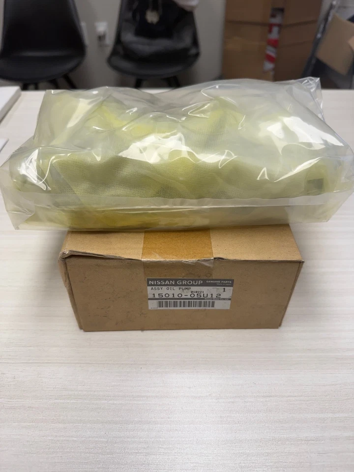 Bomba de aceite Nissan genuina totalmente nueva para R32 R33 R34 RB26 RB25 15010-05U12 Foto 4 de 4