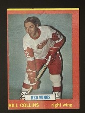 1973-74 Topps #158 Bill Collins Detroit Red Wings 1