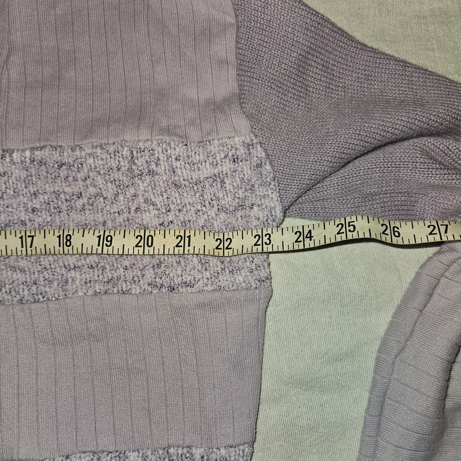 Patchwork Chenille Colorblock Pullover Sweater Li… - image 5