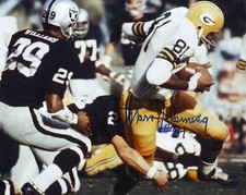 AUTOGRAPHED 8x10 Color Photo of Marv Fleming - Green Bay Packers Utah Utes !!