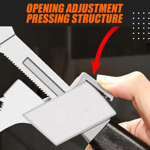 4 in1 Multifunction Adjustable Double-ended Wrench Water Pipe Hand Tool with Box - Picture 5 of 12