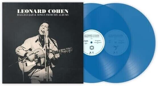 Leonard Cohen – Hallelujah Live + The Best of 2-LP (NEW 2022 Blue Vinyl) 