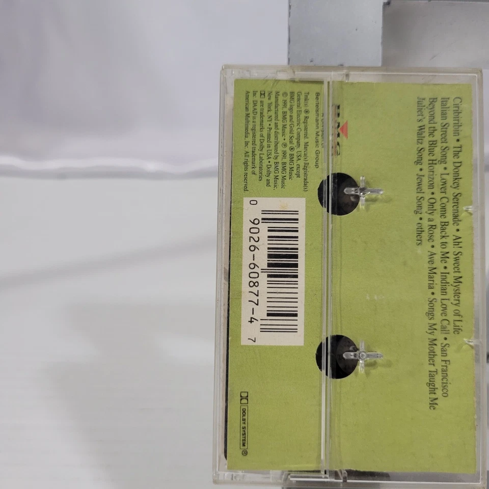 RCA Victor San Francisco Jeanette MacDonald Favorites Gold Seal Cassette Foto 2 de 3