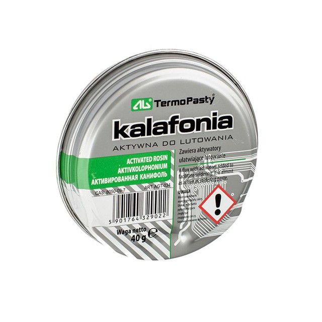 High Purity, Quality, Flux, Solid Solder Rosin - 40g