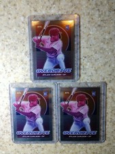 Lot (3) Dylan Carlson 2021 Panini Overdrive Rookie RC #21 Cardinals