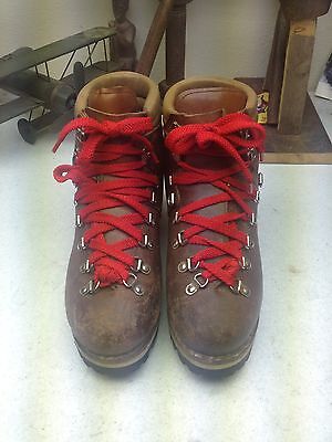 【格安saleスタート】 KASTINGER DISTRESSED MADE AUSTRIA VINTAGE LEATHER BROWN BOSS 26.0cm