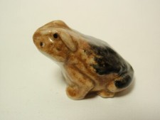 Miniature Ceramic Frog Toad Figurine