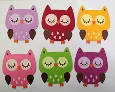 Cute Animal Owl Owls Paper Die Cut Scrapbook Embellishment Pick ONE