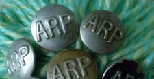 ARP Air Raid Precautions Uniform Button 5 Pcs H & H, B Ltd ANTIQUE Original