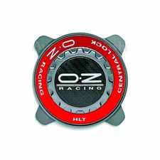 BORCHIA COPRIMOZZO COPRIBULLONI x CERCHI OZ FORMULA HLT 4 FORI ROSSO GRIGIO