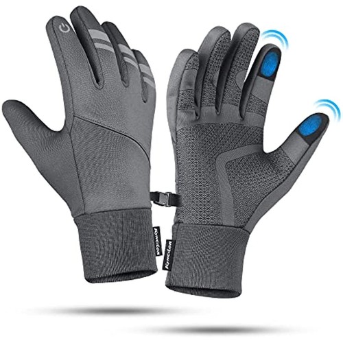 Winter Gloves Cold Weather Anti-Slip Thermal Running Gloves for Windproof Gloves - Picture 1 of 12