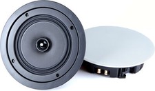 Osd Black 6.5" Performance Series Super Shallow Mount In Ceiling Speaker- Pair