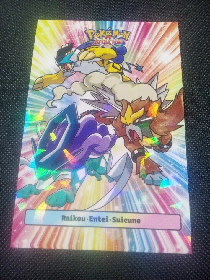 Pokémon Entei Raikou Suicune Individual Trading Cards for sale | eBay