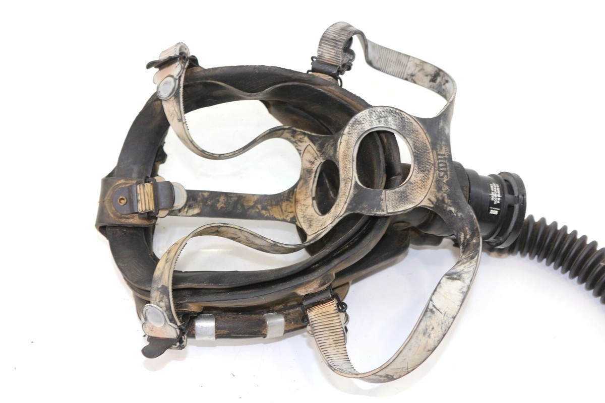 Vintage SCOTT SCBA Fireman's Mask #117-952 | eBay