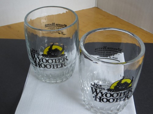 Jack Daniels Copas de Cóctel (2) “Wyooter Hooter” Barware Publicidad - Imagen 3 de 4