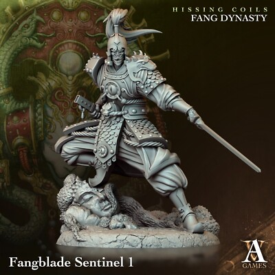 Fangblade Sentinel by Archvillain Games | D&D | DND | Print on Demand