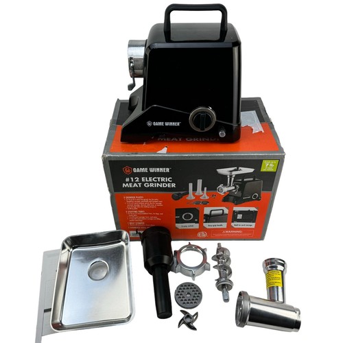 Game Winner 12 Electric Meat Grinder Up To 7 Lb/min (Lightly Used) eBay