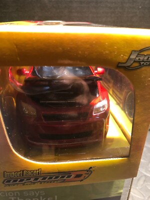 1/24 JADA SCION TC METALLIC RED OPTION D SUPER CLEAN FROM