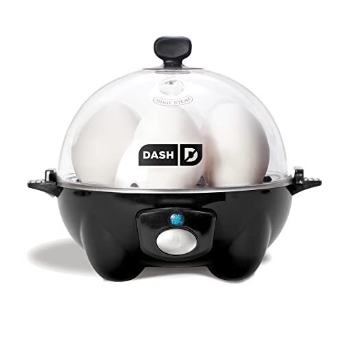 Rapid Electric Egg Cooker 6 Egg Capacity for Hard Boiled Poached and More