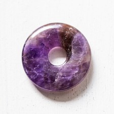 Donut pendentif AMÉTHYSTE 30mm…