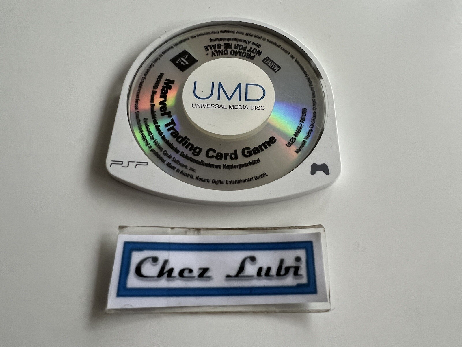 Marvel Trading Card Game - Promo Press - Sony PSP - PAL