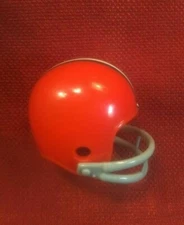 Riddell pocket pro football helmet NFL Cleveland Browns two-bar  facemask