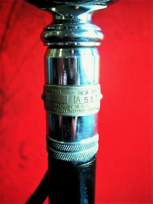 Microphone cristal vintage RARE ANNÉES 1930 Astatic D-2 avec support Atlas  DS-6