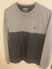 IZOD Advantage Performance Stretch Cotton Pullover Multicolor Mens Size Medium