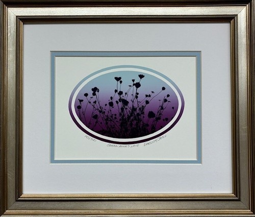 Serigrafía firmada arte enmarcado Luca Sacco & Robert Ehrlich "Queen Anne's Lace" - Imagen 6 de 6