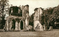 ROTHERAM ROCHE ABBEY - POSTCARD