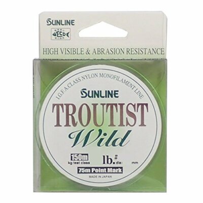 SUNLINE Torautisuto Wild Nylon 150m #2 8lb Super Mat Green Fishing Line