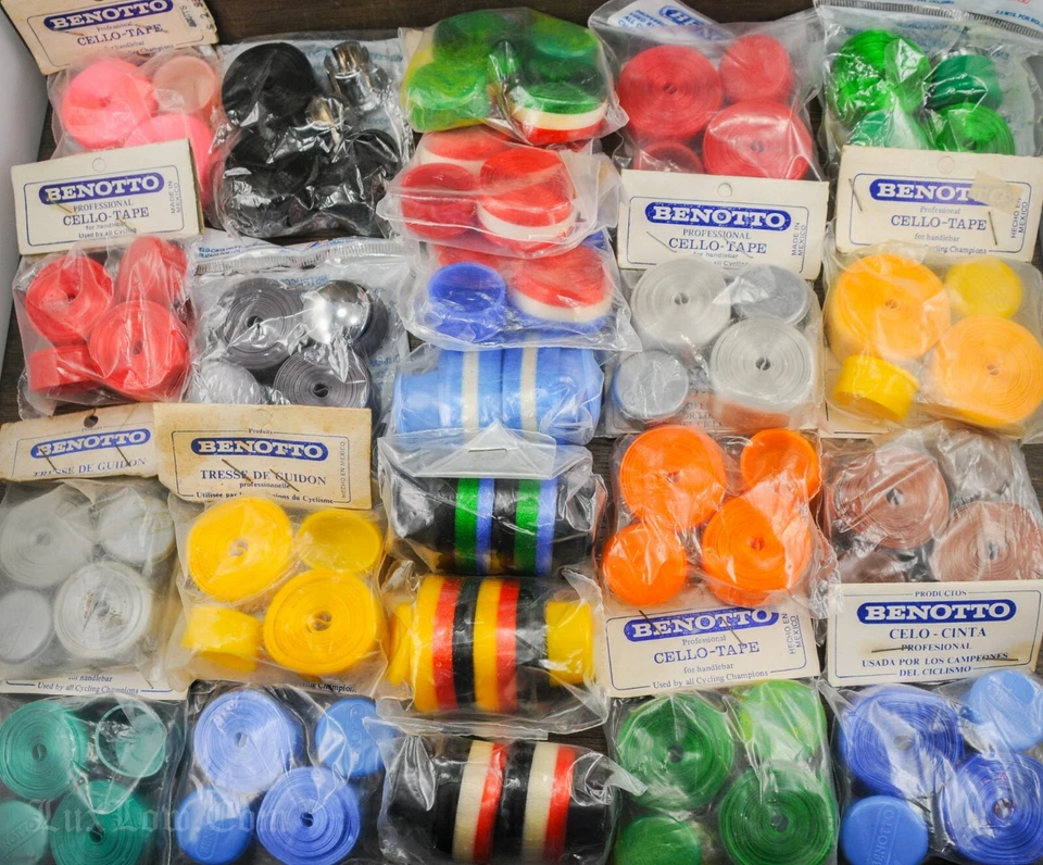 NOS Vintage Benotto RoadBike Cello Handlebar TAPE Celo-Cinta Ribbon Wrap Bicycle - Image 2 of 2