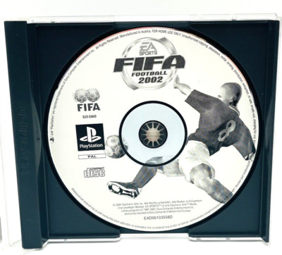 FIFA Football 2002 Sony PlayStation 1 PS1 OVP OHNE COVER