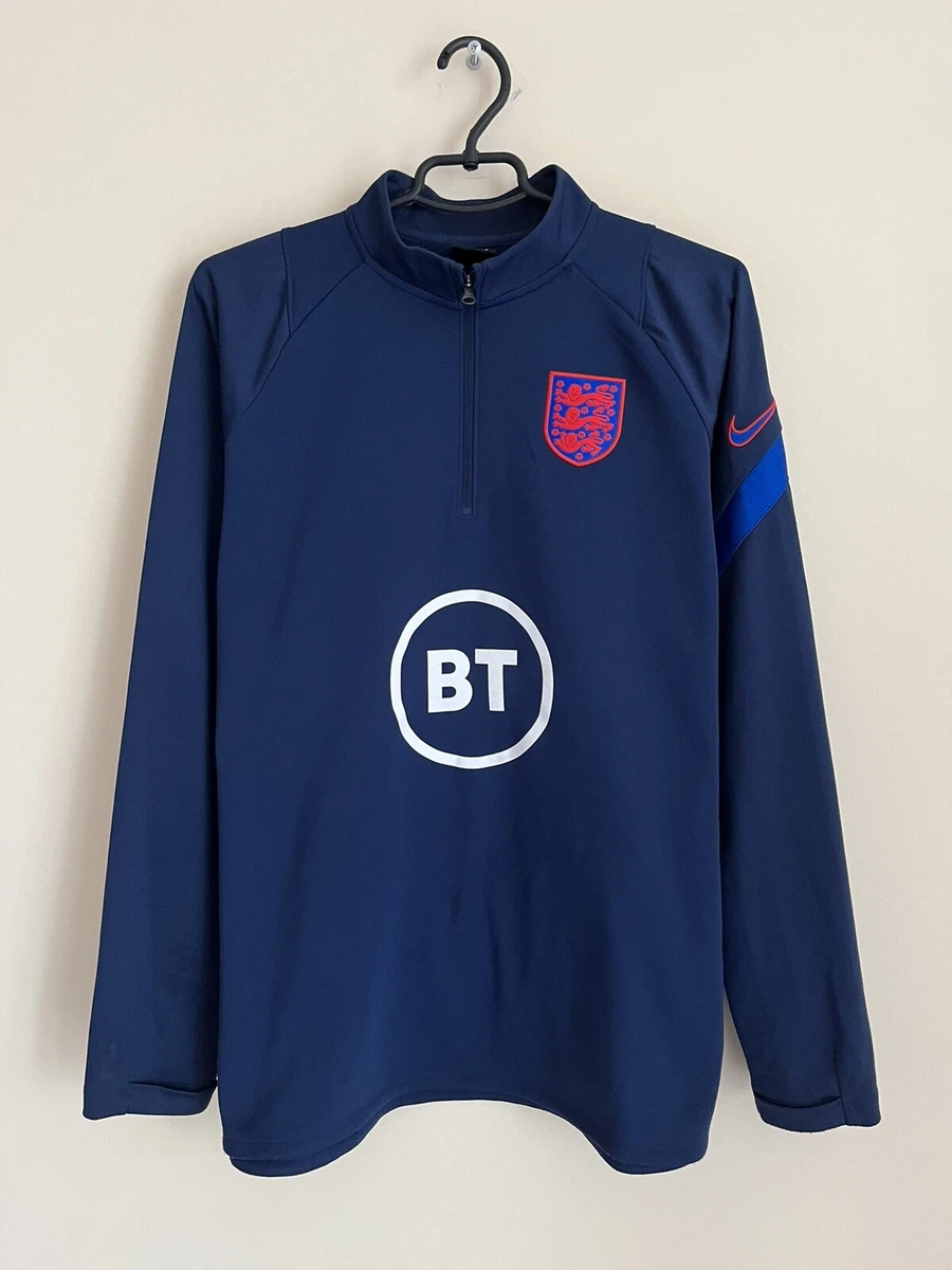 England 2020 2021 EURO CUP Pre Match Nike Football Track Jacket Soccer Top XL