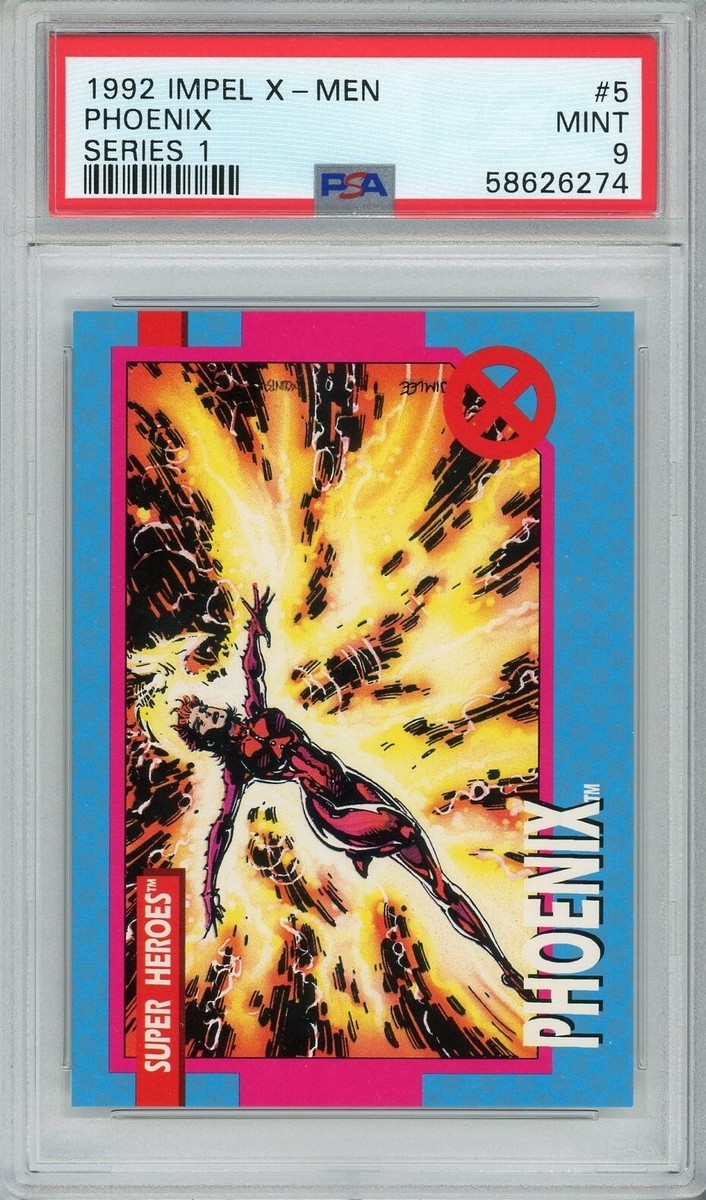 1992 Impel X-Men Series 1 #5 Phoenix PSA 9 | eBay