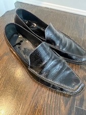 Alexander Mcqueen Mens black Loafers  43 Made In Italy