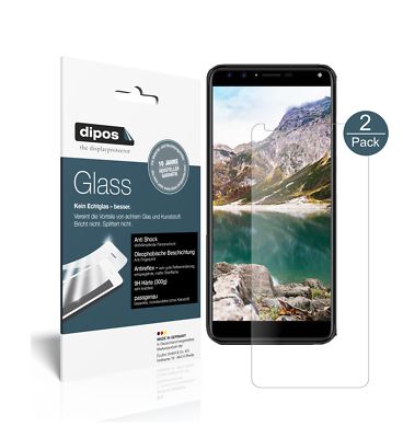 Dipos - 2x Pellicola Protettiva Opaco Compatibile Con Oppo Realme X Master Edition Protezione Vetro Flessibile 9h 1x Anteriore 1x Posteriore 4051837443542