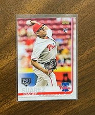 2019 Topps Series 1 Ranger Suarez  150th Anniversary RC