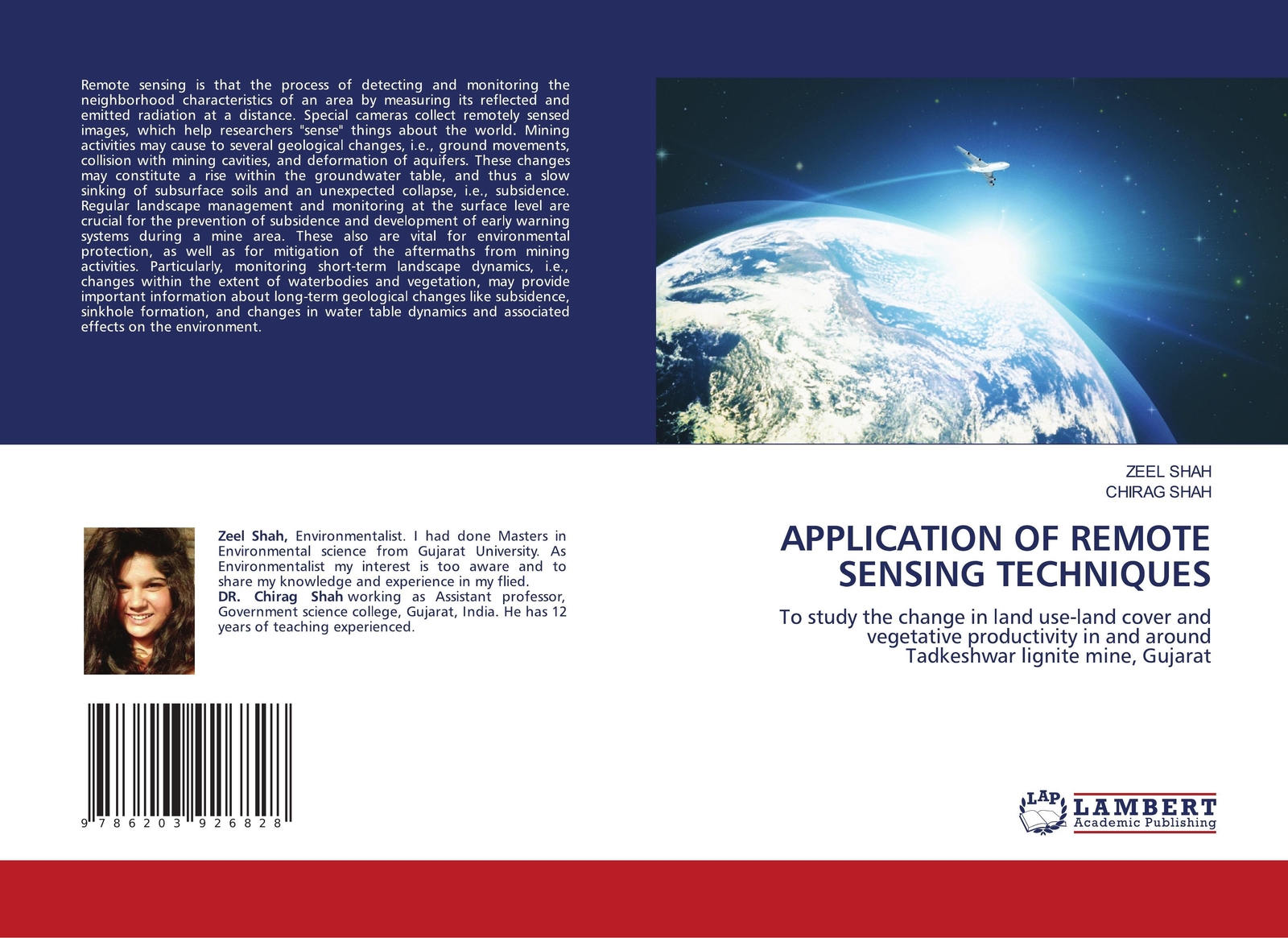 Thumbnail - Application Of Remote Sensing Techniques Zeel Shah (u. A.) Taschenbuch