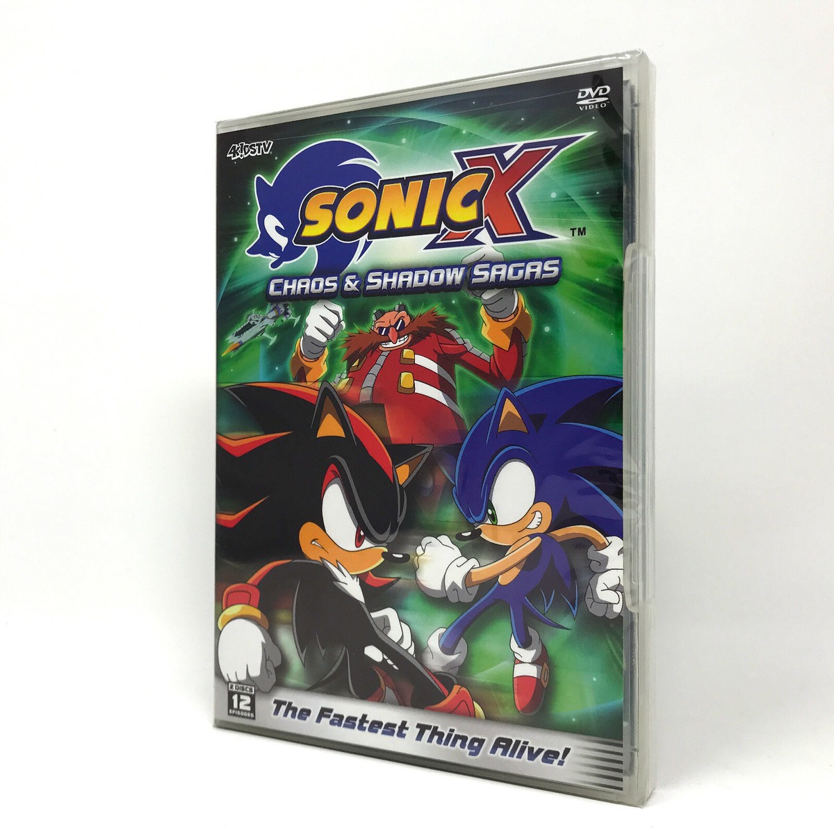 Sonic X: Chaos and Shadow Sagas DVD - *NEW RARE* | eBay