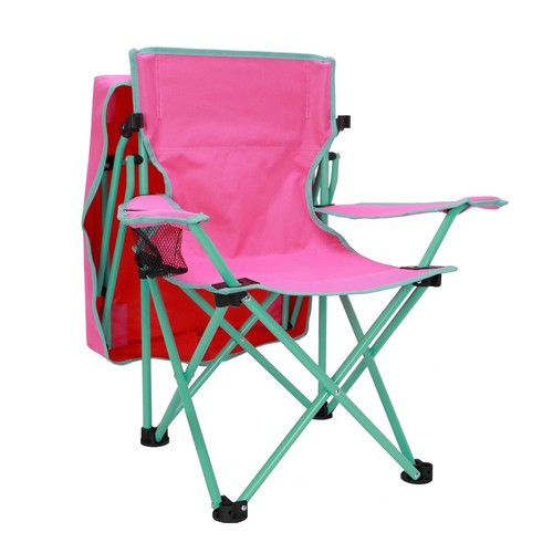 Canopy Chair with Safety Lock (125 lb. Capacity), Pink/Green - Picture 8 of 8