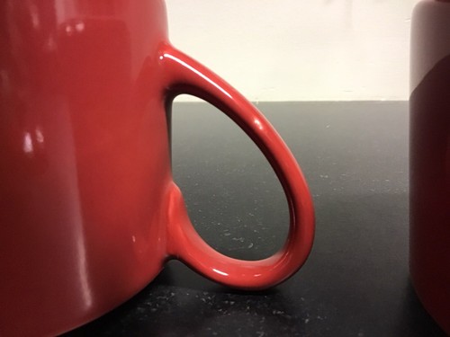 Vietri Chroma Red Sugar Bowl & Creamer Set NEW without Box - Picture 12 of 14