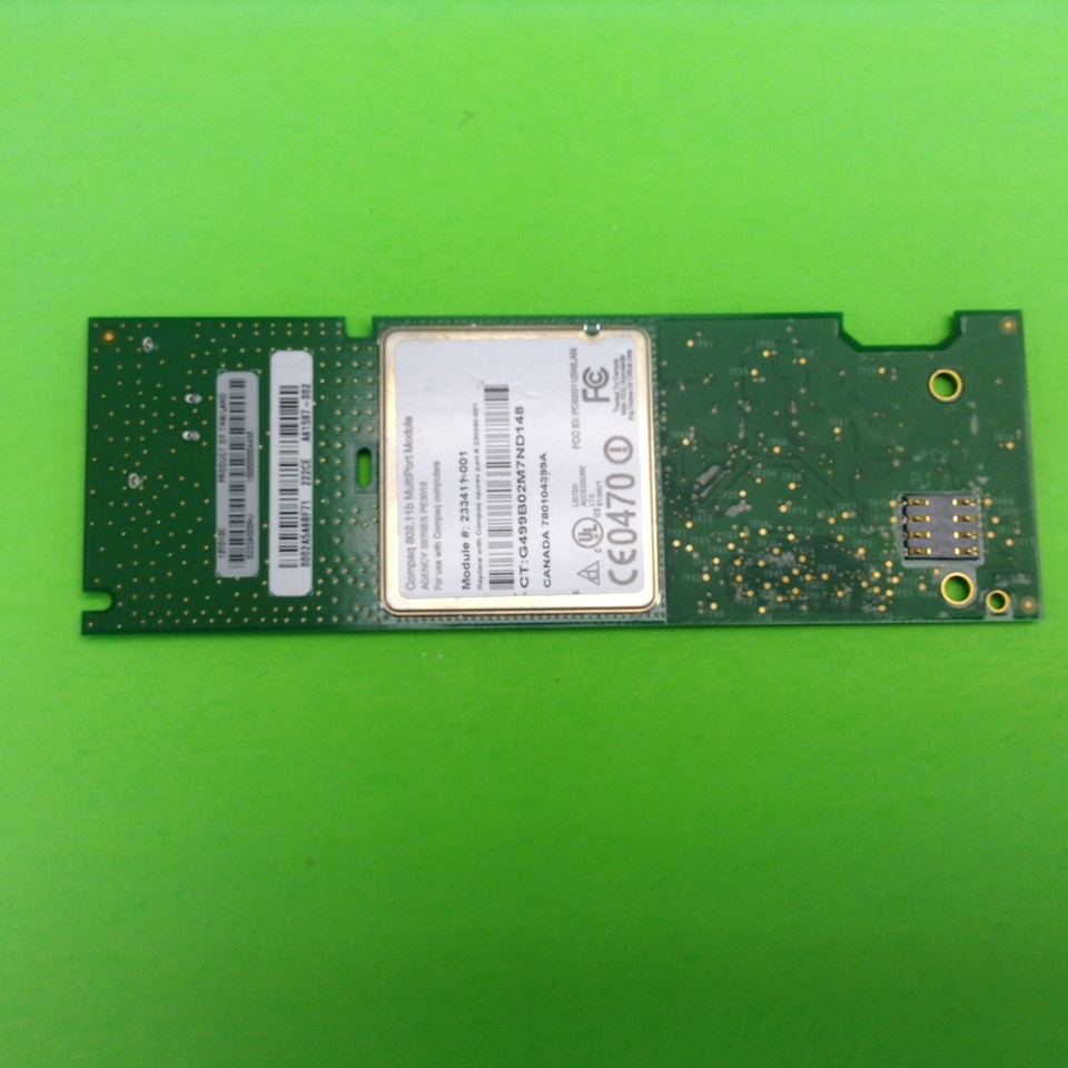Compaq Evo N600C 802.11B Multiport Module Agency Series PE3010 Port