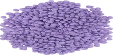 Blue Pearl Wax Purple Glacier Bead Hard Wax (Stripless) Small Bag 1lb